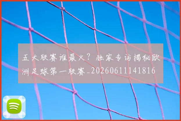 五大联赛谁最火？独家专访揭秘欧洲足球第一联赛_20260611141816